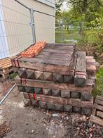 Houten palen, Tuin en Terras, Palen, Balken en Planken, Ophalen, Zo goed als nieuw, Palen, Hardhout