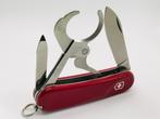 VICTORINOX SWISS ARMY KNIFE CIGAR 36 RED Delemont Collection, Ophalen of Verzenden, Gebruikt