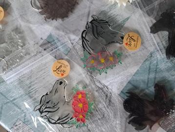 Sleutelhanger paard handmade beschikbaar voor biedingen