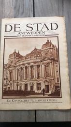 De Stad Antwerpen Vlaamsch Weekblad 19/04/1929, 1920 à 1940, Enlèvement ou Envoi, Journal