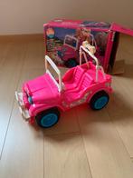 Barbie jeep met doos, Ophalen, Gebruikt