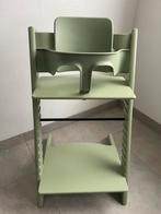 Stokke tripp trapp met babyset mint groen, Ophalen, Zo goed als nieuw