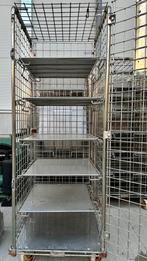 Roll-conteneur de sécurité 6 étagères - Capacité 400 kg, Utilisé