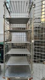 Veiligheidsrolcontainer 6 planken - Capaciteit 400 kg, Zakelijke goederen, Gebruikt