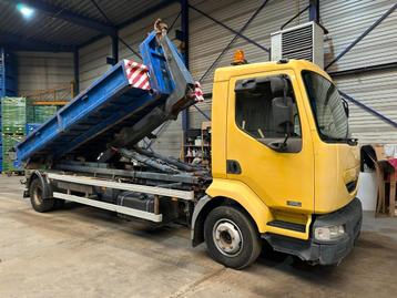 Renault MIDLUM 220 DCI 4x2 12T - EURO 3 - HOOKLIFT / ABROLLK beschikbaar voor biedingen