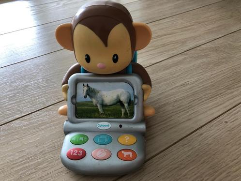 Smoby aap cotoons, Kinderen en Baby's, Speelgoed | Educatief en Creatief, Gebruikt, Ontdekken, Met geluid, Ophalen of Verzenden