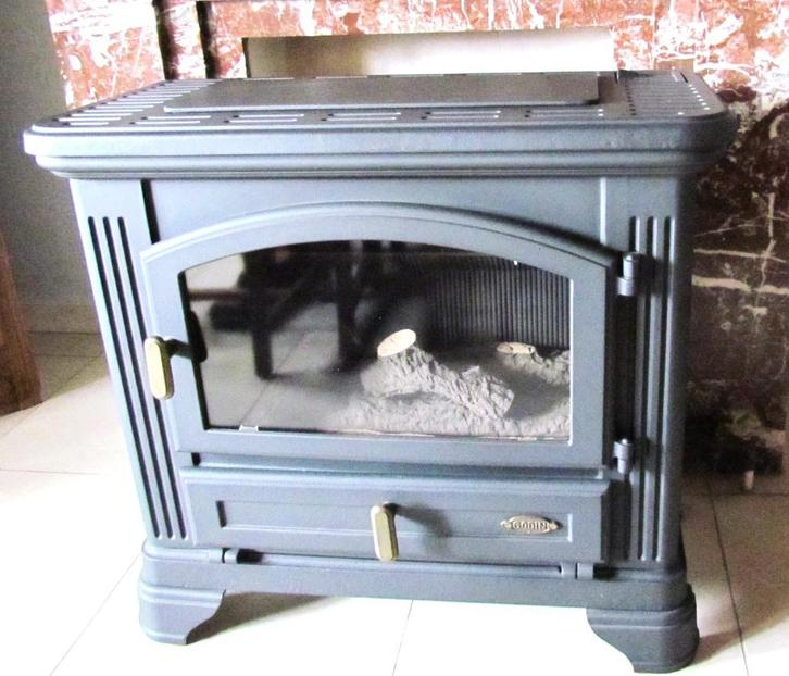 Godin gaskachel in gietijzer., Huis en Inrichting, Overige Huis en Inrichting, Zo goed als nieuw, Ophalen