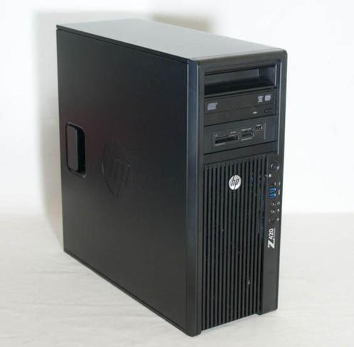 HP Z420 tower-pc, Computers en Software, Desktop Pc's, Gebruikt, 2 tot 3 Ghz, HDD, SSD, 8 GB, Met videokaart, Ophalen