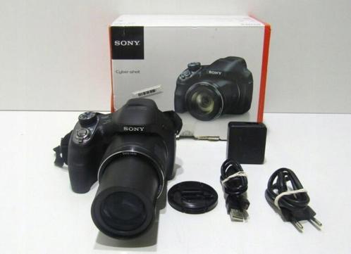 Sony cybershot DSC-H400 63x Optical zoom 20.1Mp 32Gb + TAS, Audio, Tv en Foto, Fotocamera's Digitaal, Zo goed als nieuw, Compact