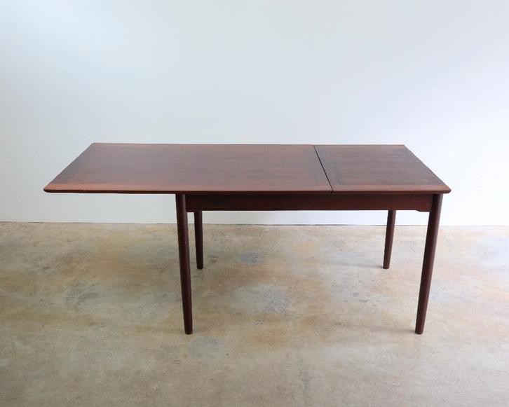 Table de salle extensible Mid Century en palissandre Pastoe?, Maison & Meubles, Tables | Tables à manger, Utilisé, 50 à 100 cm