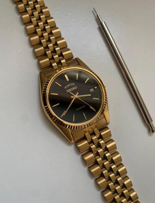 Seiko SGF212 DayDate jubilee, Handtassen en Accessoires, Horloges | Heren, Zo goed als nieuw, Citizen, Ophalen