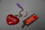 lot Coca Cola 3x retro sleutelhanger key chain, Utilisé, Enlèvement ou Envoi, Marque