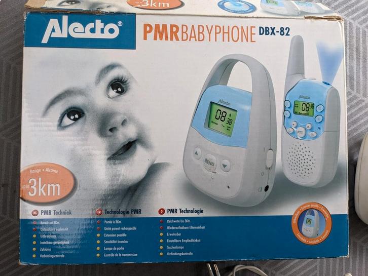 Babyfoon Alecto - PMR - DBX 82 Extra ver bereik, Kinderen en Baby's, Babyfoons, Gebruikt, 250 meter of meer, Ophalen of Verzenden