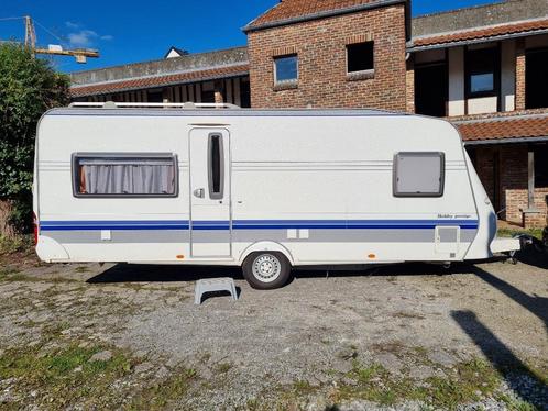 Caravane Hobby Prestige 560, 2007, Caravanes & Camping, Caravanes, Particulier, jusqu'à 6, 1500 - 2000 kg, Banquette en rond, Hobby