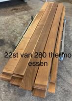 Thermo Es - Thermowood Es - Geschaafd, Ophalen, Minder dan 25 mm, Nieuw, 250 tot 300 cm