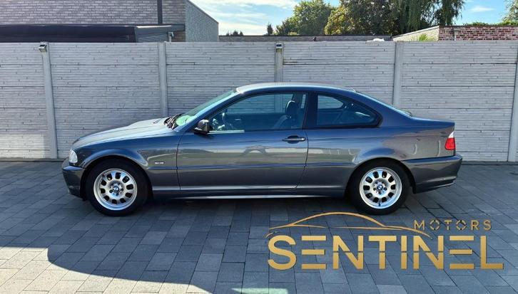 BMW E46 318Ci // AUTOMAAT // LEDER // CRUISE // ZETELVERW., Auto's, BMW, Bedrijf, Te koop, 3 Reeks, ABS, Airbags, Airconditioning