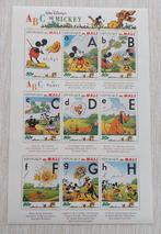 Mali 1996 - Walt Disney’s - ‘ABC de Micky’ - 9 stamps - MNH, Overige thema's, Verzenden, Postfris