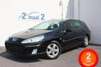 Peugeot 407 SW 2.0 HDi Pano/Navi/Cruise 2 JAAR garantie, Auto's, 100 kW, Euro 5, Stof, Zwart