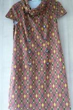 Kleedje roest bruin geel (K389), Kleding | Dames, Jurken, Bruin, Lola & Liza, Maat 42/44 (L), Ophalen of Verzenden