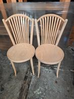 2 houten stoelen, Enlèvement, Comme neuf, Bois