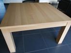 houten tafel, 140 op 140, vierkant, Huis en Inrichting, Tafels | Eettafels, Ophalen, Vierkant, Zo goed als nieuw, Vijf personen of meer