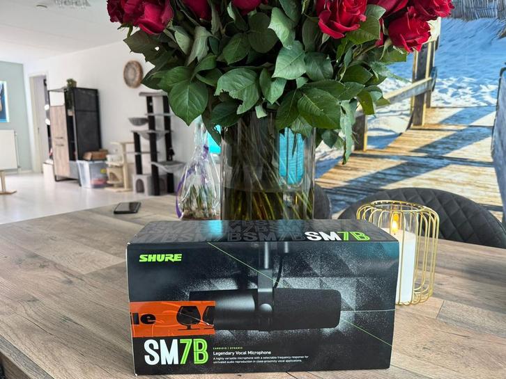 Shure SM7B *NIEUW* Garantie, Muziek en Instrumenten, Microfoons, Zo goed als nieuw, Ophalen