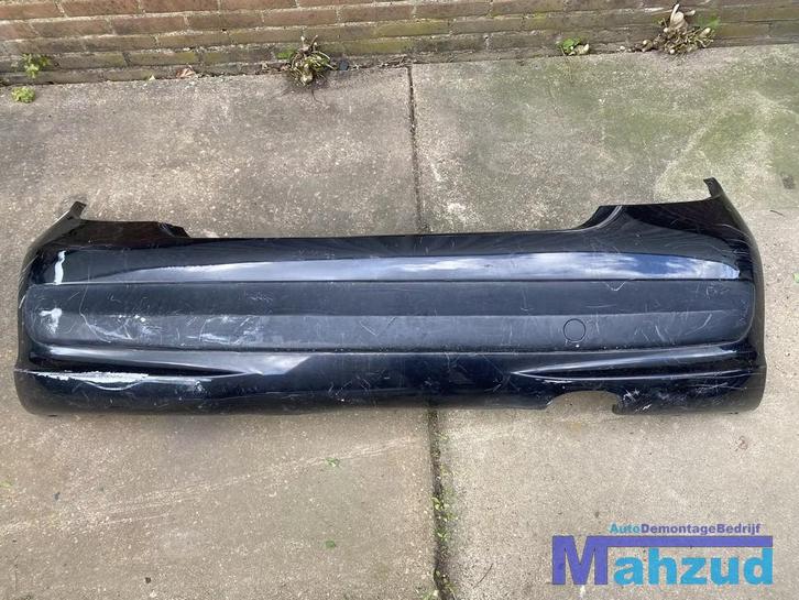 PEUGEOT 207 Zwart achterbumper 2006-2015, Auto-onderdelen, Carrosserie, Bumper, Peugeot, Achter, Gebruikt