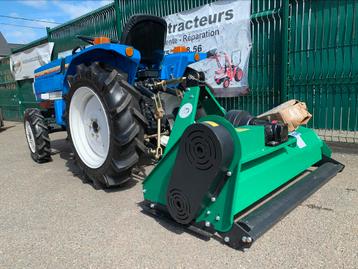 Roterende hakselaar voor microtractor of tuinbouwtractor 