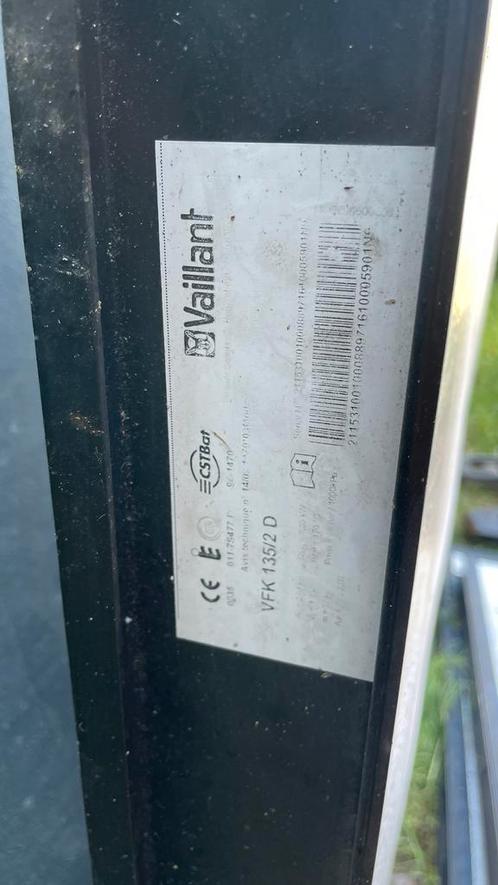 4 thermische zonnepanelen van Vaillant, Doe-het-zelf en Bouw, Zonnepanelen en Toebehoren, Gebruikt, Ophalen