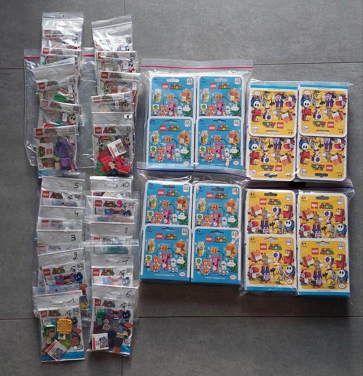 Lego Super Mario Minifigs 71386, 71394, 71413 en 71410, Kinderen en Baby's, Speelgoed | Duplo en Lego, Lego, Ophalen of Verzenden