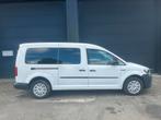 Volkswagen Caddy 1.4 CNG Dubbel Cabine Maxi 1ste Eigenaar!, Autos, Volkswagen, Achat, Alarme, Blanc, Essence