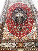 Perzisch handgeknoopt tapijt (Tabriz) 300x200 cm-Gesigneerd!, 150 à 200 cm, Comme neuf, Rectangulaire, Crème