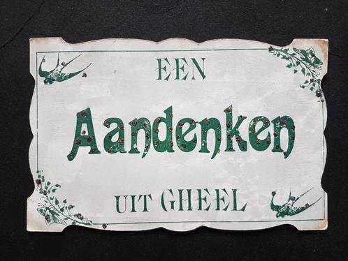 Geel Een aandenken uit Gheel, Collections, Cartes postales | Belgique, Non affranchie, Anvers, Avant 1920, Enlèvement ou Envoi
