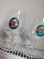 Speciale edition palm glas met paard op voet 2 stuks, Verzamelen, Ophalen of Verzenden, Zo goed als nieuw, Bierglas