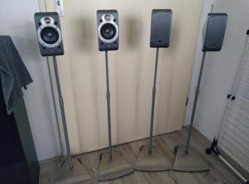 JBL speakers 4x inclusief vogels statieven zgan  beschikbaar voor biedingen