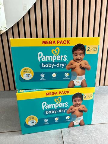 Pampers Baby-Dry Taille 2 - 248 couches