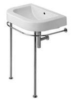 Duravit Happy D lavabo, Doe-het-zelf en Bouw, Sanitair, Wastafel, Gebruikt, Chroom, Ophalen