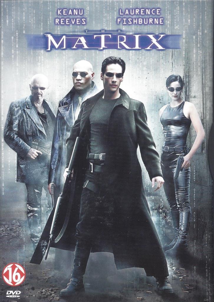 MATRIX (SCIENCE FICTION/ACTIE) DVD, Cd's en Dvd's, Dvd's | Thrillers en Misdaad, Zo goed als nieuw, Overige genres, Boxset, Vanaf 16 jaar
