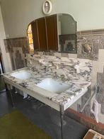 Art deco marmeren lavabo's, bad en wandtegels, Ophalen, Gebruikt