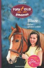 Te Koop Boek BLAZE EN HET GOUDEN SCHILD Stacy Gregg, Boeken, Stacy Gregg, Ophalen of Verzenden, Zo goed als nieuw, Fictie