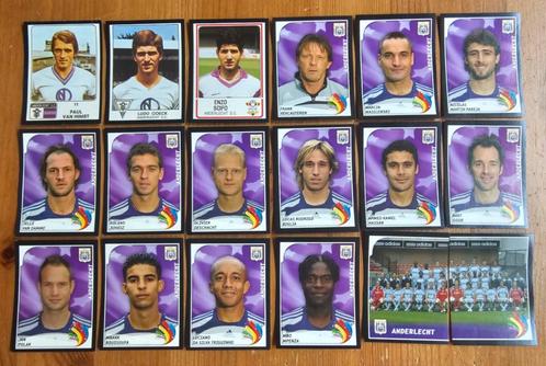 Panini Football 2008 lot van 18 verschillende Anderlecht!, Hobby en Vrije tijd, Stickers en Plaatjes, Zo goed als nieuw, Meerdere stickers