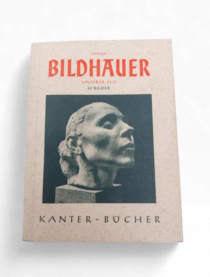 Duitse WO2 Jonge beeldhouwers van onze tijd 1940, Boeken, Kunst en Cultuur | Beeldend, Gelezen, Beeldhouwkunst, Ophalen of Verzenden