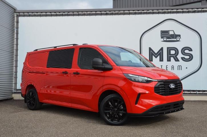 Ford Transit Custom- Dubbelcabine- Camera- Nieuw- 39990+BTW, Auto's, Bestelwagens en Lichte vracht, Bedrijf, Te koop, ABS, Achteruitrijcamera