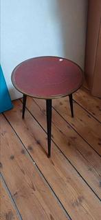 Vintage plantentafel koper metaal, Ophalen of Verzenden