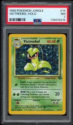 Victreebel Holo PSA 7 - 14/64 - Jungle 1999, Verzenden, Zo goed als nieuw, Losse kaart, Foil