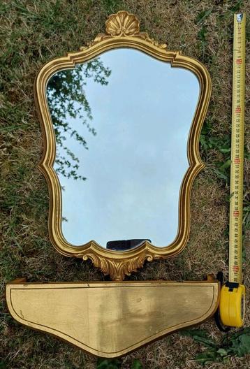 wandornament spiegel en console beschikbaar voor biedingen