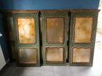 6 anciens Trumeaux panneaux bois miroirs déco style théâtre, Maison & Meubles, Comme neuf, Bois, Enlèvement ou Envoi
