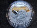 2024 Congo - Prehistoric Triceratops - 1 oz silver, Enlèvement ou Envoi, Autres pays, Monnaie en vrac, Argent