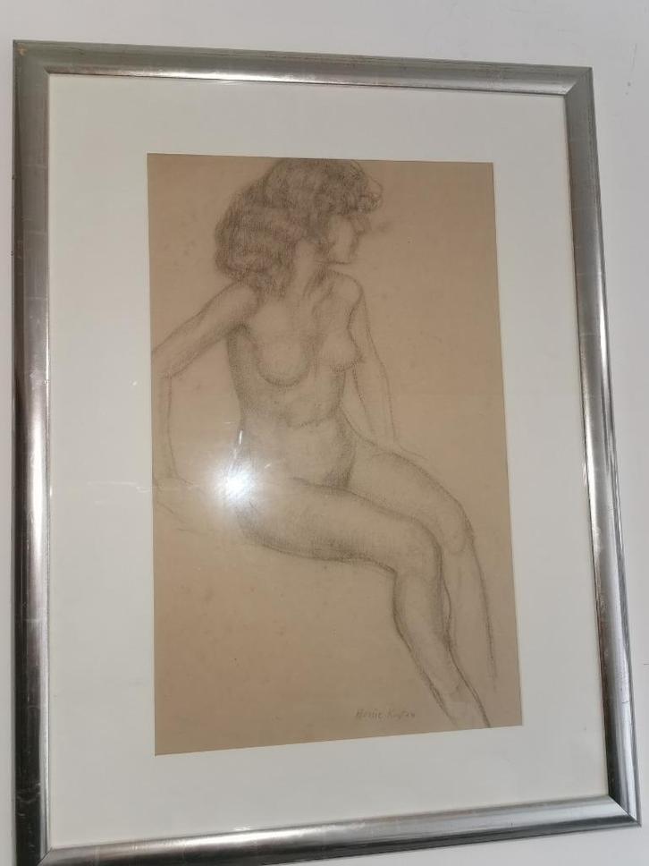 Groot werk Harryie Kuyten, Antiek en Kunst, Kunst | Schilderijen | Klassiek, Ophalen