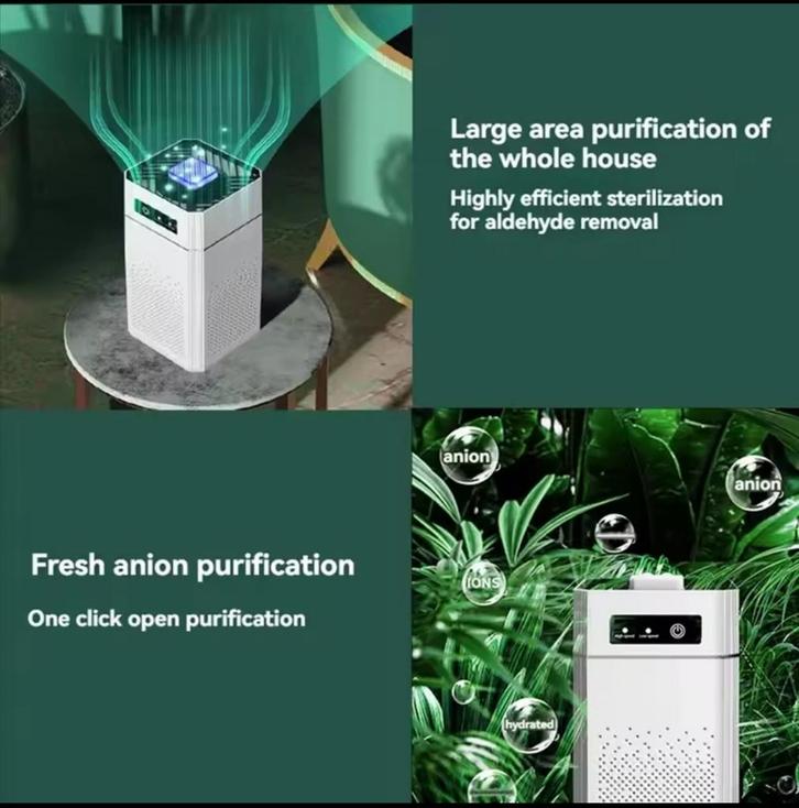 Purificateur d'air avec filtre HEPA neuf, Electroménager, Équipement de traitement de l'air, Neuf, Purificateur d'air, Enlèvement ou Envoi